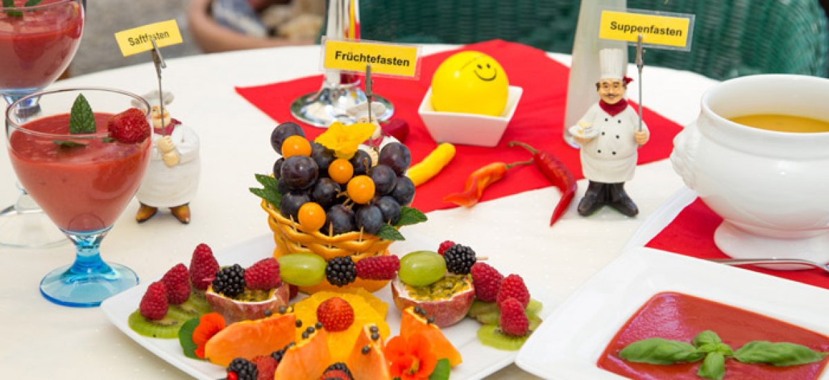 Typgerecht Fastenwandern mit Früchte- Suppe- oder Saftfasten